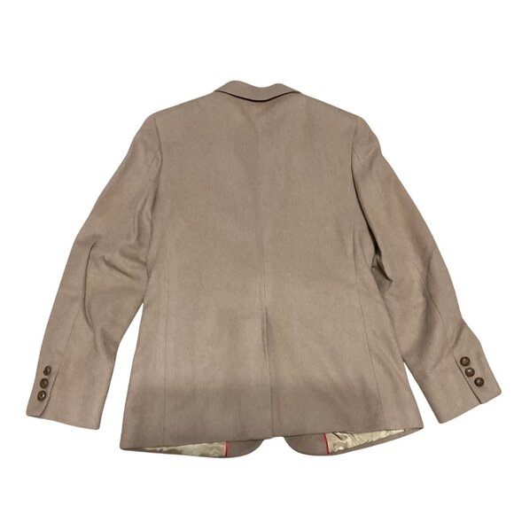 Vtg Camel Hair Blazer Sz M Fully Lined & Structured USA Made The Clothes Tree - Picture 2 of 5